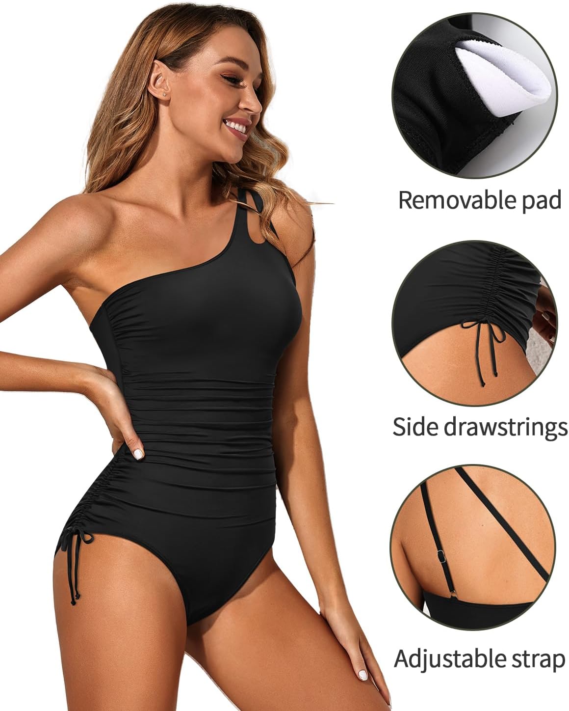 One Shoulder Swimsuit